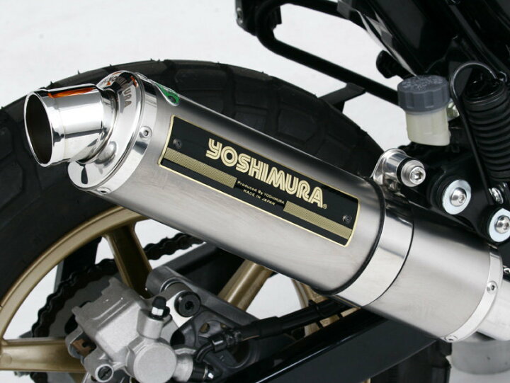 楽天市場】YOSHIMURA ヨシムラ 機械曲チタンサイクロン エイプ100 