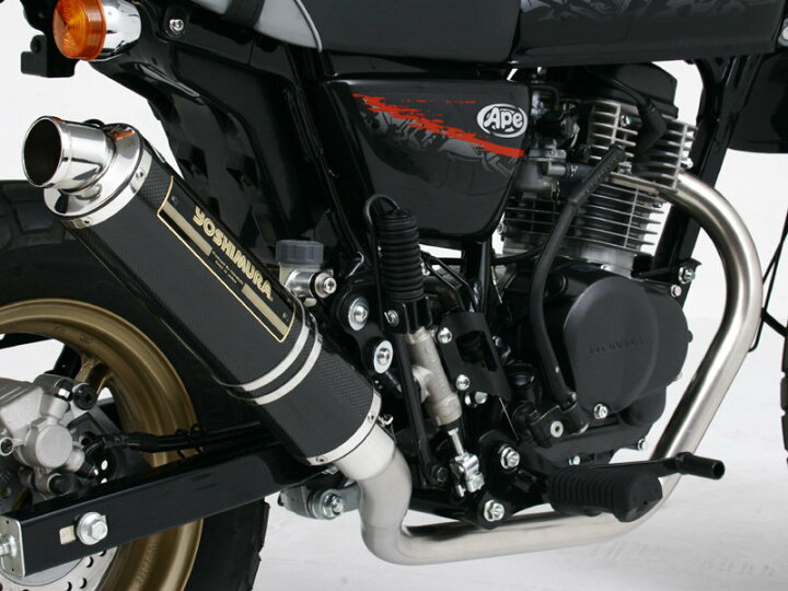楽天市場】YOSHIMURA ヨシムラ 機械曲チタンサイクロン Ape100 Type-D 