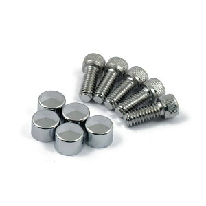 MCS �G���V�[�G�X �X���[�X�g�b�v�X �v�b�V���I���J�o�[�^�{���g�L�b�g�ySMOOTHTOPPS PUSH-ON COVER �� BOLT KIT�z 99-17 Softail Dyna Touring HARLEY-DAVIDSON �n�[���[�_�r�b�h�\�� �ėp�{���g�E�l�W