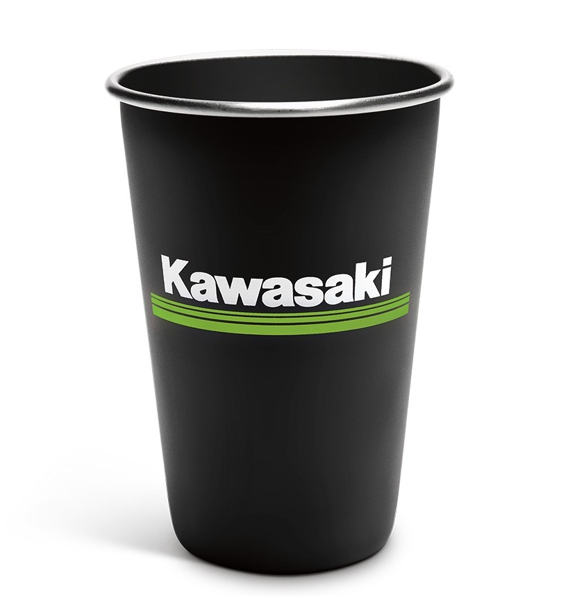 US 再再販 KAWASAKI北米カワサキ純正アクセサリー マグカップタンブラー 3 ギフト グリーンライン ステンレスタンブラー Green Stainless Lines 北米カワサキ純正アクセサリー KAWASAKI Steel Tumbler