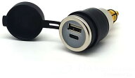 P&A International P&Aインターナショナル USB-A＆C パワーソケット(ヘラーソケットタイプ) 防水キャップ…