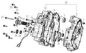 GPX純正部品 ジーピーエックス純正部品 GASKET、CRANKCASE Φ55×Φ71.5×1 LEGAND-GENTLEMAN GPX GPX