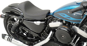 Drag Specialties �h���b�O�X�y�V�����e�B�[�Y �J�t�F�X�^�C�� �\���V�[�g �o�X�P�b�g�D�� XL �ySEAT SOLO CAFE` BSKTWV [0804-0676]�z �V�[�g �V�[�g�֘A �O��