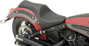 Drag Specialties �h���b�O�X�y�V�����e�B�[�Y �J�o�����V�[�g �u���b�N �N���V�b�N �ySEAT CABLRO BLK CLASC [0810-1999]�z Scout 2015 - 2017 Sixty 2016 INDIAN MOTORCYCLE �C���f�B�A�� �V�[�g �V�[�g�֘A �O��