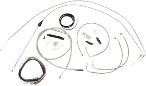 LA CHOPPERS �G���G�[�`���b�p�[�Y �P�[�u���L�b�g C �~�j FL 2007�p �yCABLE KT MINI 07FL [0610-1152]�z Electra Glide Classic EFI - FLHTC 2007 Standard FLHT Ultra FLHTCU Street FLHX HARLEY-DAVIDSON �n�[���[�_�r�b�h�\�� ���C��