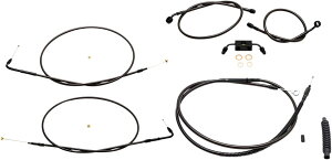 LA CHOPPERS �G���G�[�`���b�p�[�Y �P�[�u���L�b�g �~�b�h�i�C�g���f�� FXD 2018-20 ABS�p�yCABLE KT MN 18-20 ABS [0610-1834]�z Dyna Street Bob EFI - FXDB 2012 2017 Super Glide Custom FXDC 2014 HARLEY-DAVIDSON �n�[���[�_�r�b