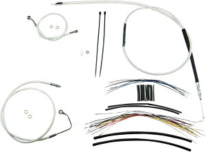 MAGNUM }Oi CONTROL CABLE KIT SC2 [0610-0928] Electra Glide Classic EFI - FLHTC 2008 2013 Standard FLHT 2009 Ultra FLHTCU Limited FLHTK 2010 Road FLTR Custom FLTRX FLTRU 2011 King FLHR FLHRC Street FLHX HARLEY-DAVIDSON n[[_rbh\