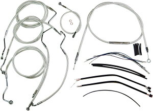 MAGNUM �}�O�i�� CONTROL CABLE KIT SC2 [0610-0956] Road King EFI - FLHR 2014 2015 HARLEY-DAVIDSON �n�[���[�_�r�b�h�\�� �u���[�L���C���[�E�u���[�L�P�[�u�� �u���[�L