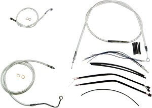 MAGNUM �}�O�i�� CONTROL CABLE KIT SC2 [0610-0957] Road King EFI - FLHR 2014 2015 HARLEY-DAVIDSON �n�[���[�_�r�b�h�\�� �u���[�L���C���[�E�u���[�L�P�[�u�� �u���[�L