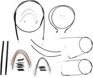 MAGNUM }Oi CONTROL CABLE KIT BP [0610-0966] Dyna Wide Glide EFI - FXDWG 2007 2008 2010 2011 HARLEY-DAVIDSON n[[_rbh\ u[LC[Eu[LP[u u[L