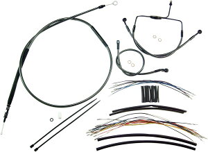 MAGNUM }Oi CONTROL CABLE KIT BP [0610-1019] Electra Glide Classic EFI - FLHTC 2008 2013 Standard FLHT 2009 Ultra FLHTCU Road FLTR Custom FLTRX 2010 FLTRU 2011 King FLHR FLHRC Street FLHX HARLEY-DAVIDSON n[[_rbh\ u[L