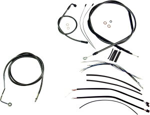 MAGNUM �}�O�i�� CONTROL CABLE KIT BP [0610-1065] Road King EFI - FLHR 2014 2015 HARLEY-DAVIDSON �n�[���[�_�r�b�h�\�� �u���[�L���C���[�E�u���[�L�P�[�u�� �u���[�L