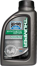 BEL-RAY ベルレイ WORKS THUMPER RACING SYNTHETIC ESTER 4T (ワークスサンパー レーシングエステル 4T)【10W-50】【1L】【4サイクルオイル】