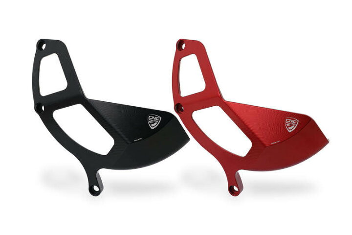Webike | CNC Racing シーエヌシーレーシング クリアクラッチカバー 848(CA501BB) | クラッチカバー 通販 CNC Racing シーエヌシーレーシング クリアクラッチカバー カラー：レッド Multistrada 1200S Pikes Peak 1260 1260S XDiavel MULTISTRADA 1200 Enduro