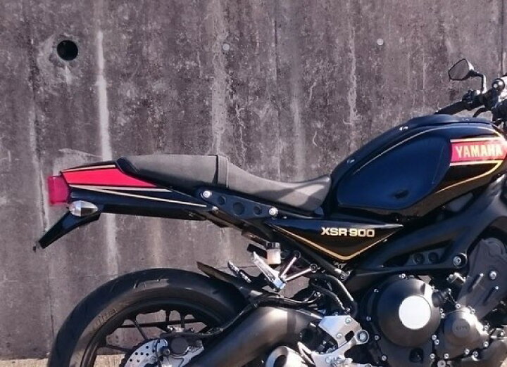 XSR900MC前 RZ風テールカウル 味わい深かっ