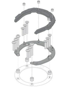 SW-MOTECH SWebN PRO^NO BENELLI xl CAGIVA JWo DUCATI hDJeB MV AGUSTA AOX^ TRIUMPH gCAt YAMAHA }n obOE{bNXtXe[ ԑ̗pobOEP[X