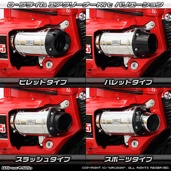 楽天市場】WirusWin ウイルズウィン D-プライムエアクリーナーキット 
