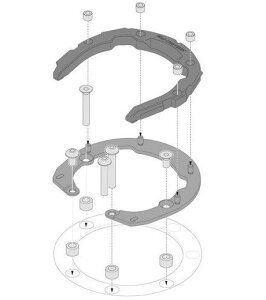 SW-MOTECH SW���e�b�N PRO�^���N�����O 390 ADVENTURE 790 R 890 SM T 990 SUPER DUKE KTM �o�b�O�E�{�b�N�X���t���X�e�[ �ԑ̗p�o�b�O�E�P�[�X