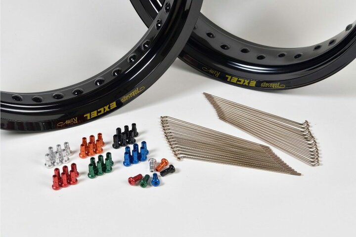 楽天市場】EXCEL RIM エキセルリム SR400 17インチキット YAMAHA  