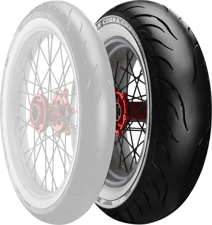 楽天市場】AVON エイボン Cobra Chrome AV92 WW【150/80B16 77V REINF 