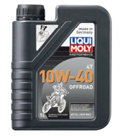 LIQUI MOLY リキモリ Motorbike OFFROAD 4T (オフロード) 【10W-40】【1L】【4サイクルオイル】