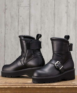KADOYA Jh BLACK ANKLE-A [KfS LEATHER] u[c fB[X JWAu[cEGWjAu[c tbgEFA