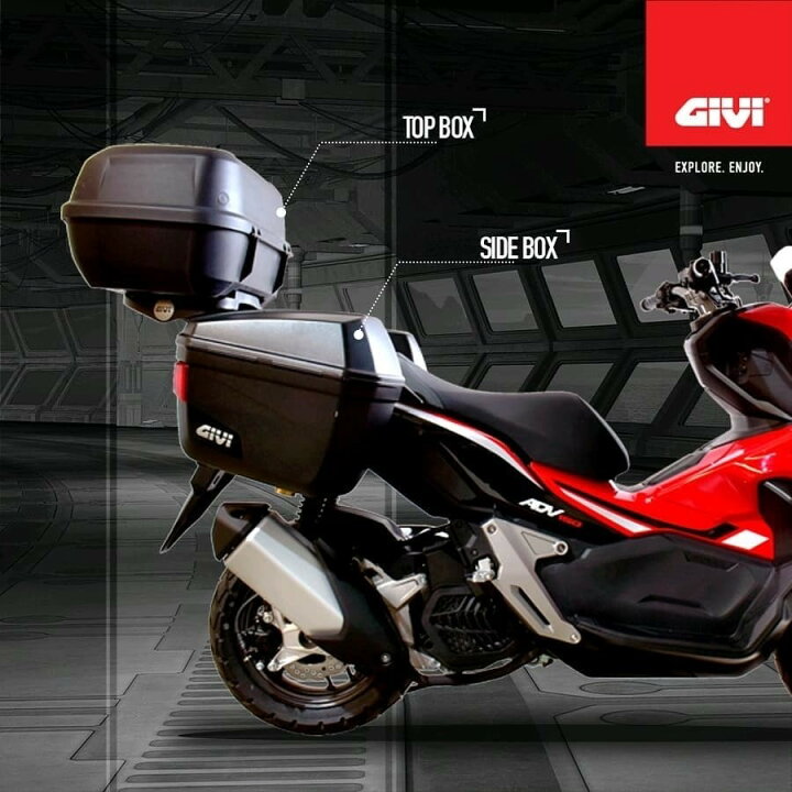 楽天市場】Givi Indonesia ジビインドネシア リアキャリア スペシャルアドバンス SRV + 車種専用サイドバッグホルダー SBL ADV150 HONDA ホンダ : ウェビック 楽天市場店
