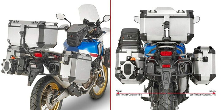 楽天市場】GIVI ジビ CAMパニアホルダー [PL1161CAM] CRF1000L 