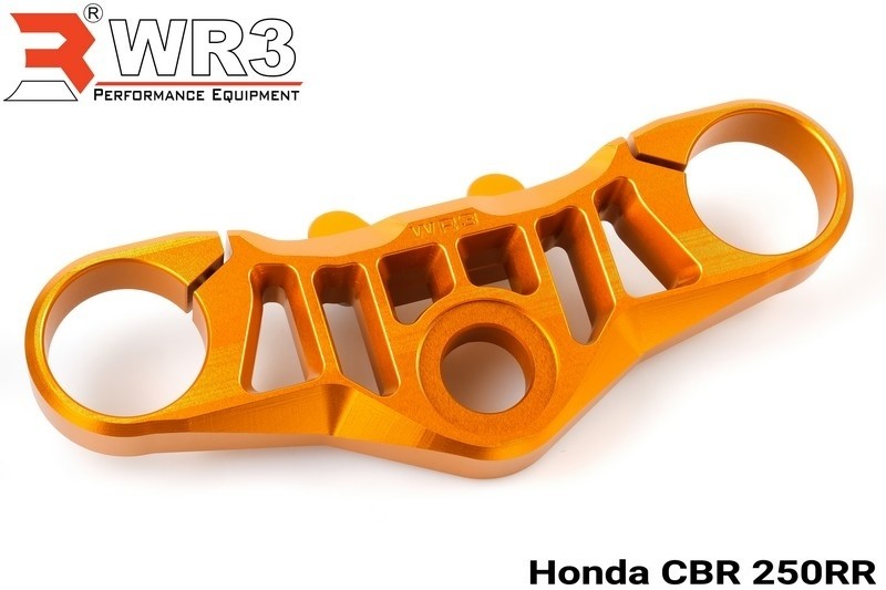 即納最大半額 WR3ダブルアールスリー トップブリッジ WR3 ダブルアールスリー HONDA カラー：ゴールド 最新入荷 CBR250RR ホンダ
