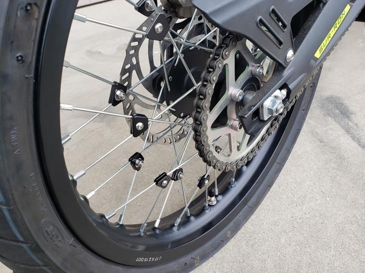 アウテックス KX85 スポークブースター フロント用 カラー：ブラックアルマイト OUTEX バイク｜バイク用タイヤ、ホイール
