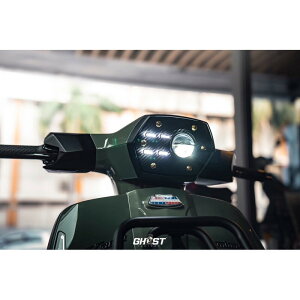 Ghost Factory �S�[�X�g�t�@�N�g���[ MARS5 Projector Headlight X300 LAMBRETTA �����u���b�^ �w�b�h���C�g�K�[�h �O��