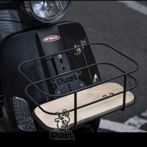 Ghost Factory S[Xgt@Ng[ Aluminum Alloy Minimalist Basket with Pine Wood Base X300 LAMBRETTA ub^ tgLA O
