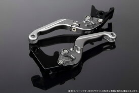 SPEEDRA スピードラ アルミビレットアジャストレバーセット 可倒延長式 250TR Dトラッカー125 DトラッカーX KLX125 KLX250 KSR PRO(プロ) NINJA250 NINJA250R NINJA250SL NINJA400 VERSYS-X250 Z125 PRO(プロ) Z250 Z250SL Z400 レバー本体カラー：マットチタン