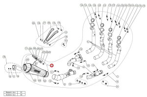AKRAPOVIC AN|rb` yyAp[czM-CZ00105T muffler S1000RR BMW CEėpTCT[ }t[