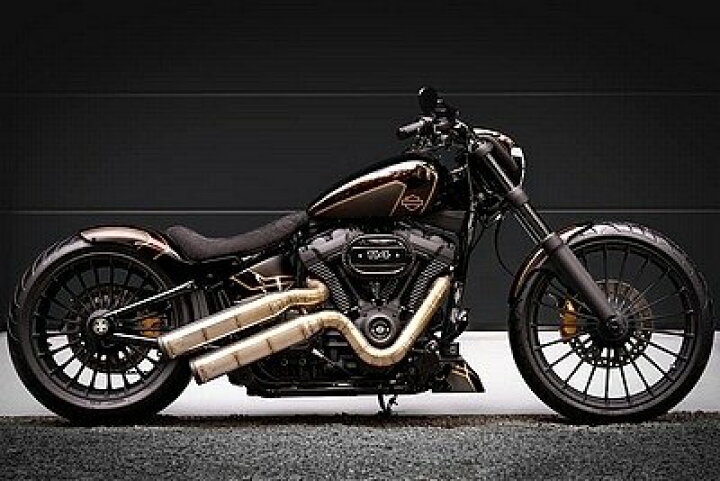 楽天市場】部品屋K&W 【BT CHOPPERS】マフラー ソフテイルモデル  