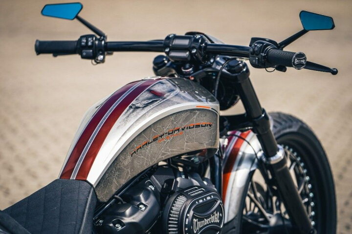 楽天市場】THUNDER BIKE サンダーバイク Custom Fuel Tank GP-Style