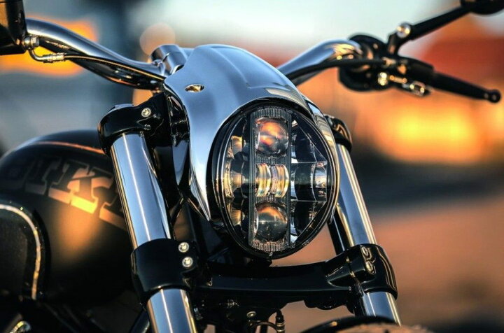 楽天市場】THUNDER BIKE サンダーバイク ヘッドライトキャップ FXBR 