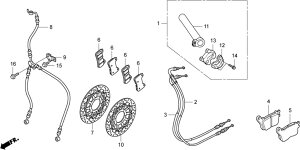HRC �G�C�`�A�[���V�[ �X���b�g���O���b�v�p�C�v CBR600RR HONDA �z���_ �C���i�[�p�C�v�E�X���b�g���R�[�� �n���h��