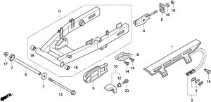 HRC �G�C�`�A�[���V�[ �X�C���O�A�[���s�{�b�g�J���[ NSF100 HONDA �z���_ ���̑��X�C���O�A�[���I�v�V�����E��C���i �����