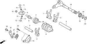 HRC �G�C�`�A�[���V�[ �V�t�g�t�H�[�N�V���t�g M NSF250R HONDA �z���_ �~�b�V�����E�M�A �G���W���p�[�c �G���W��