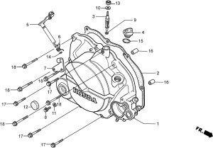 HRC �G�C�`�A�[���V�[ �I�C���t�B���[�L���b�v NSRmini RS125 HONDA �z���_ �t�B���[�L���b�v �G���W���p�[�c �G���W��