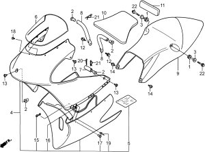 HRC �G�C�`�A�[���V�[ �t�����g�J�E���T�C�h�X�e�[ RS125R HONDA �z���_ �J�E���X�e�[ �O��