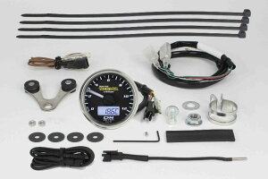 SP武川 SPタケガワ Φ48スモールDN タコメーターキット 12500RPM クロスカブ50 クロスカブ110 クロスカブ HONDA ホンダ 多機能タコ・スピードデジタルメーター メーター・インジケーター関係 電装系