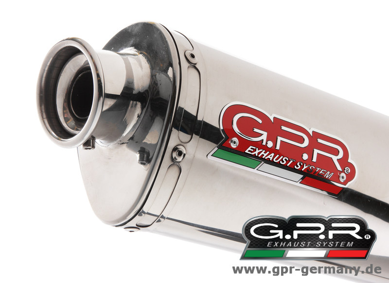 GPR ジーピーアール GPR TREVALE STEEL (SUZUKI GSX-R 1000 K5 2005-06 SLIP ON EXHAUST MUFFLER) スリップオンマフラー GSX-R1000