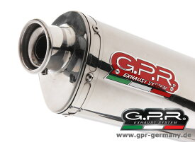 GPR ジーピーアール GPR TREVALE STEEL (SUZUKI GSF 1200 BANDIT - S 2005-06 SLIP ON EXHAUST MUFFLER) スリップオンマフラー バンディット1200 バンディット1200S