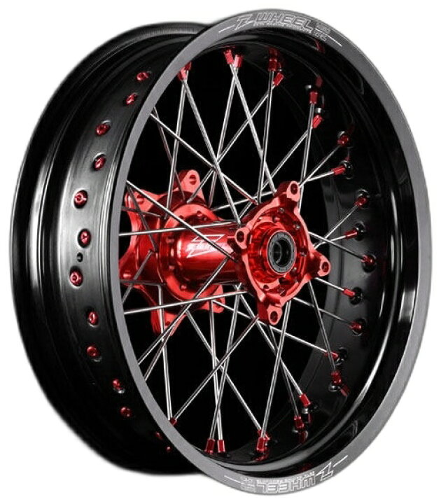 楽天市場】Z-WHEEL ズィーウィール AR1 モタード ホイールキット リア 