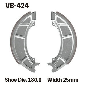 Vesrah �x�X�� VB-424 �u���[�L�V���[ 250A1/A1SS KH250 250SS �}�b�nI S1 350SS �}�b�nII S2 A7SS Z400 KZ KAWASAKI �J���T�L �u���[�L