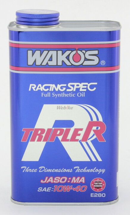 楽天市場】WAKOS ワコーズ TR-40 トリプルアール【10W-40】【1L】【4 