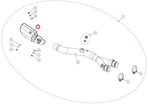 AKRAPOVIC AN|rb` yyAp[czP-HSY10L1 heat shield ca YZF-R1 YAMAHA }n }t[K[hEq[gK[h }t[