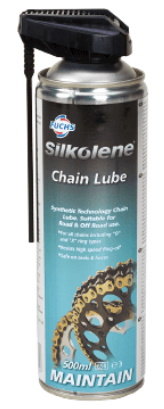 SILKOLENEシルコリン チェーンルブチェーンオイル Chain Lube チェーンオイル 商品 SILKOLENE ディスカウント シルコリン